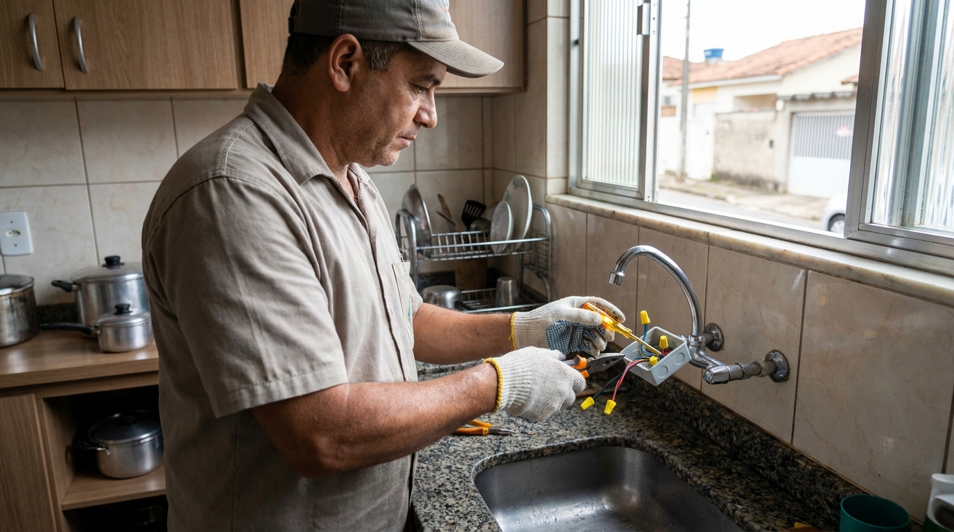 Adequação de Ponto Elétrico em Vila Velha‑ES
