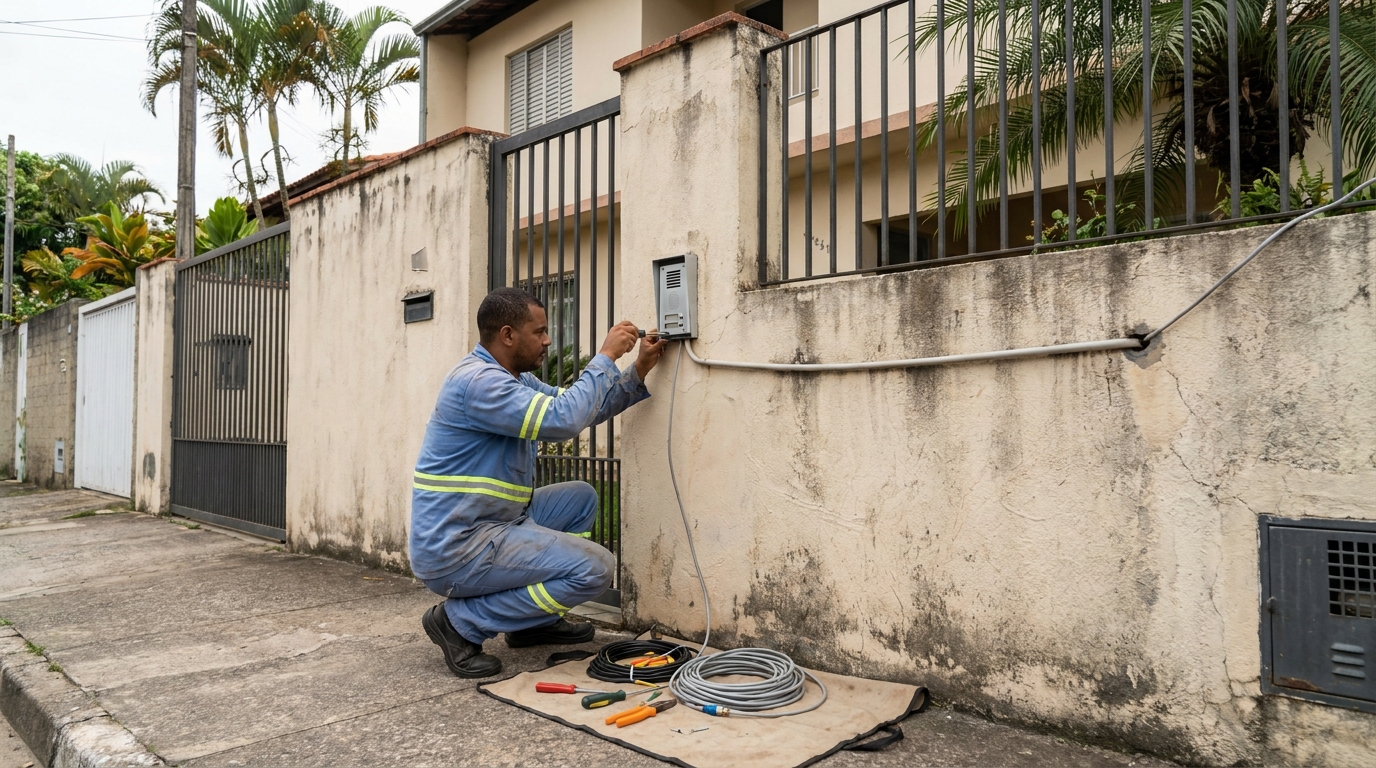 Instalação de Vídeo Porteiro em Vila Velha‑ES