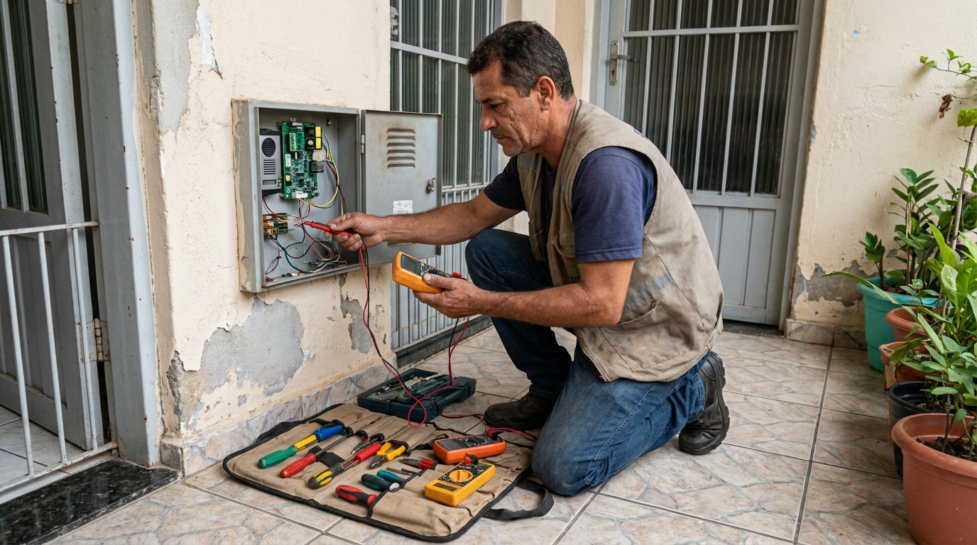 Troca de Fiação de Interfone em Vila Velha‑ES